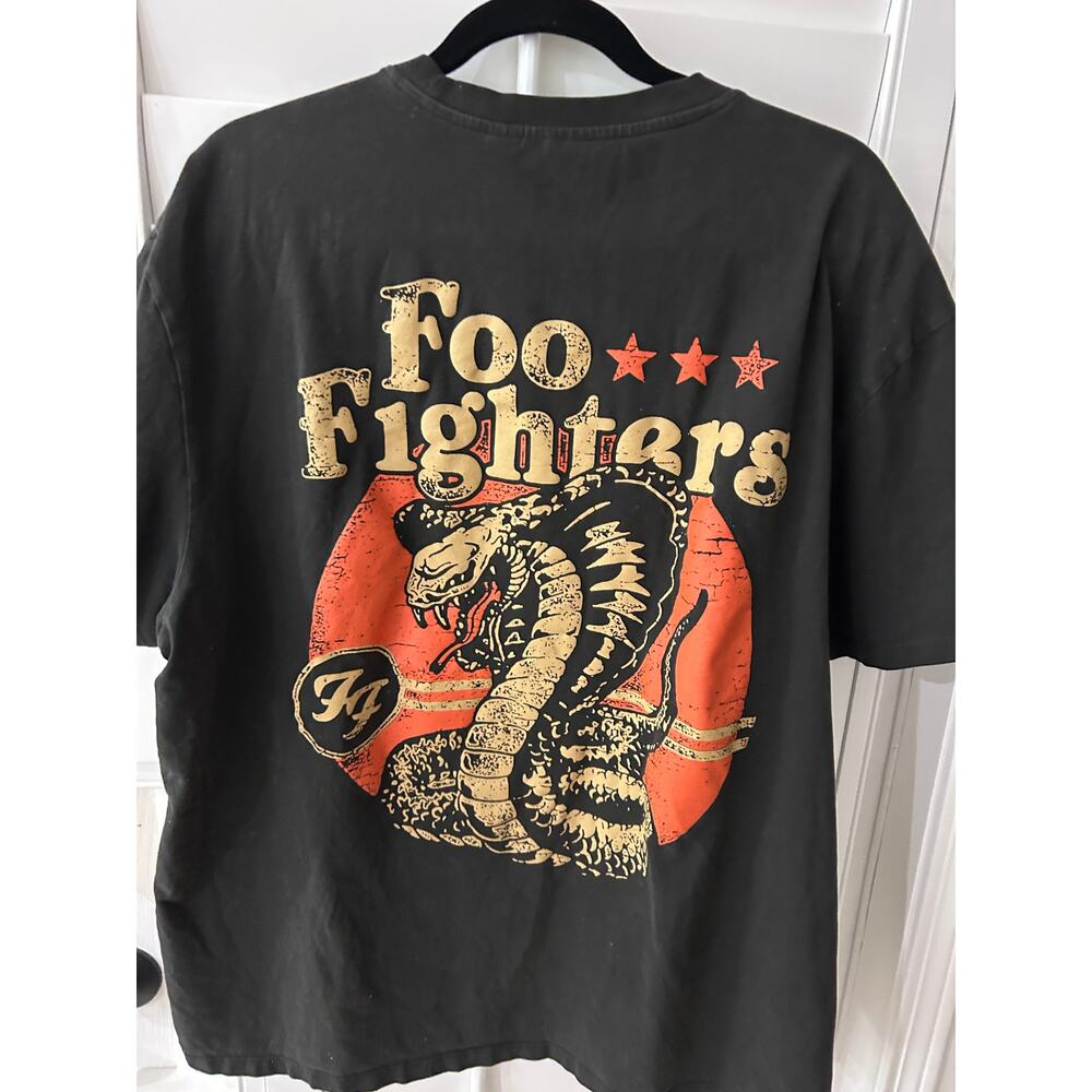 Foo Fighters Cobra Design Mens Cotton T 2XL